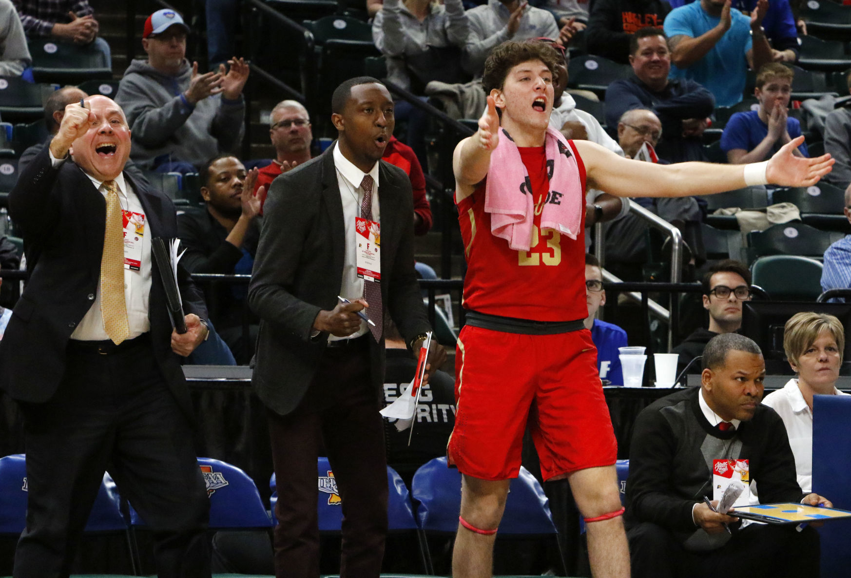 Gallery: Boys basketball Class 2A state final - Andrean vs. Linton-Stockton